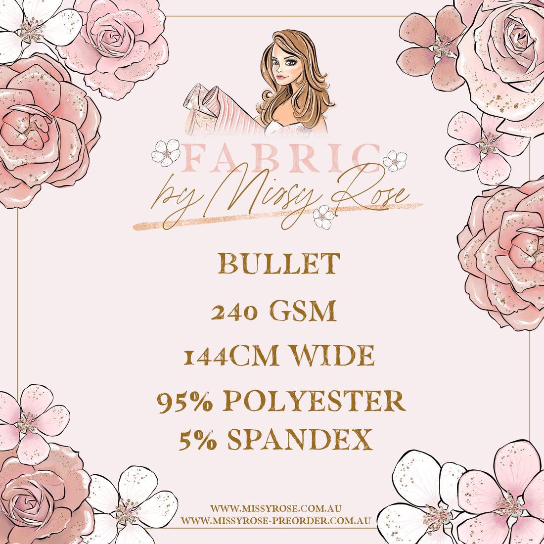 Sample Panel Fabric – pre-order designer fabric Australia | Fabric by Missy Rose