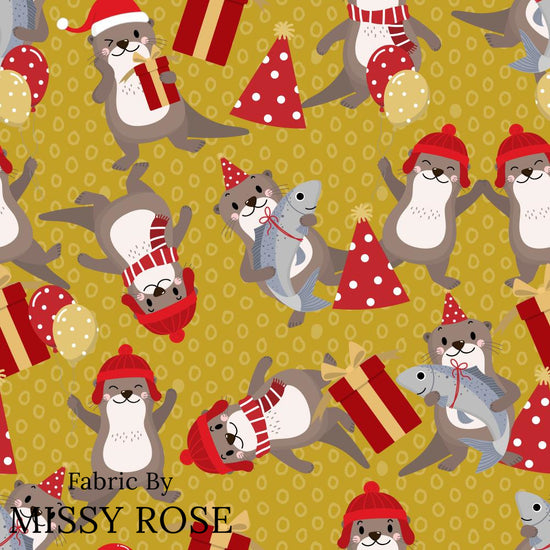 Christmas - Design 100 - Otter Fabric