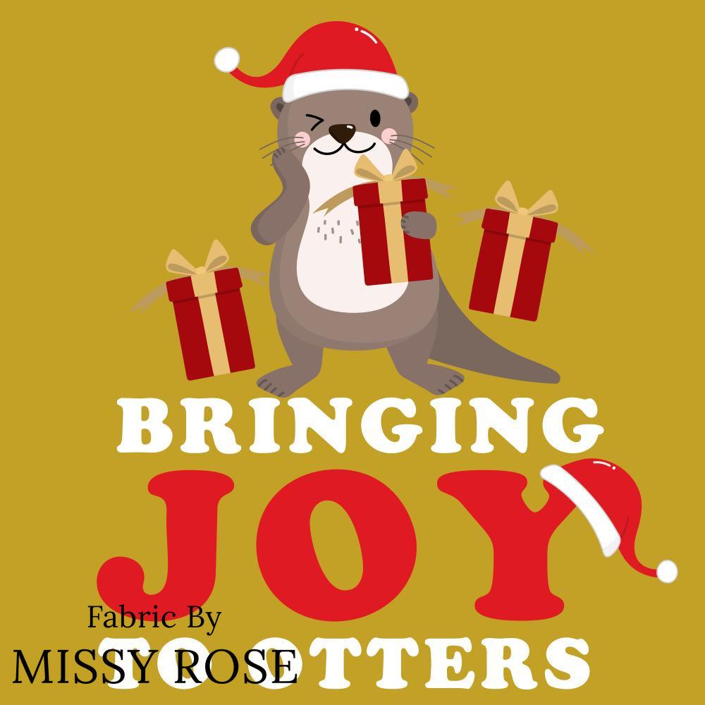 Christmas Design 100 Panel fabric – custom printed pre-order fabric Australia | Fabric by Missy Rose