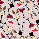 Christmas - Design 101 - Wine Fabric