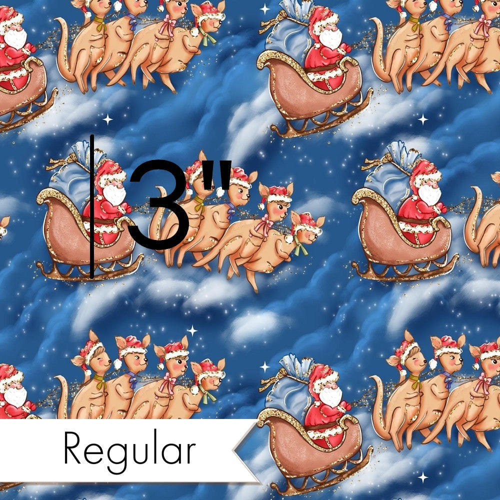 Christmas - Design 105 - Kanga Sleigh Fabric