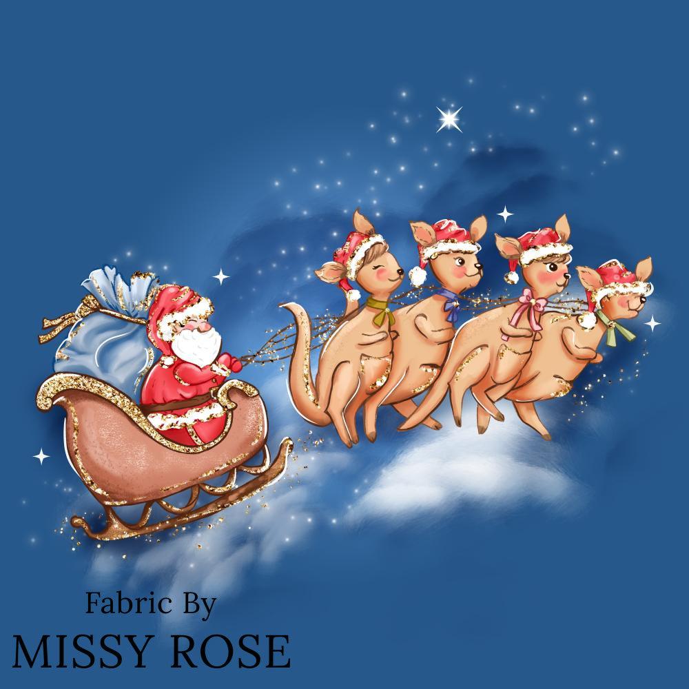 Christmas Design 105 Panel fabric – made-to-order custom fabric by the metre | Fabric by Missy Rose