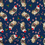 Christmas - Design 107 - Pug Fabric