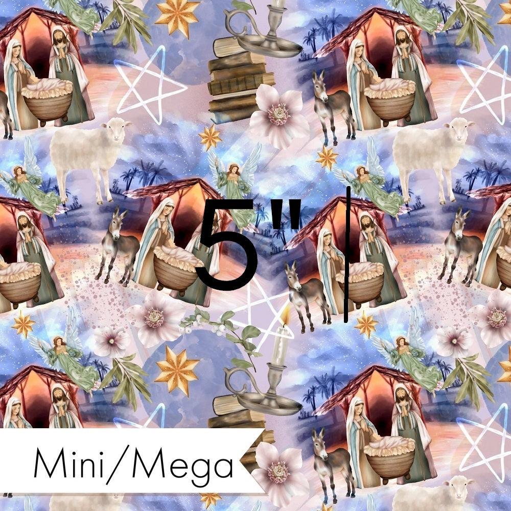 Christmas Design 108 Nativity Fabric – Australian custom printed fabric pre-order | Fabric by Missy Rose