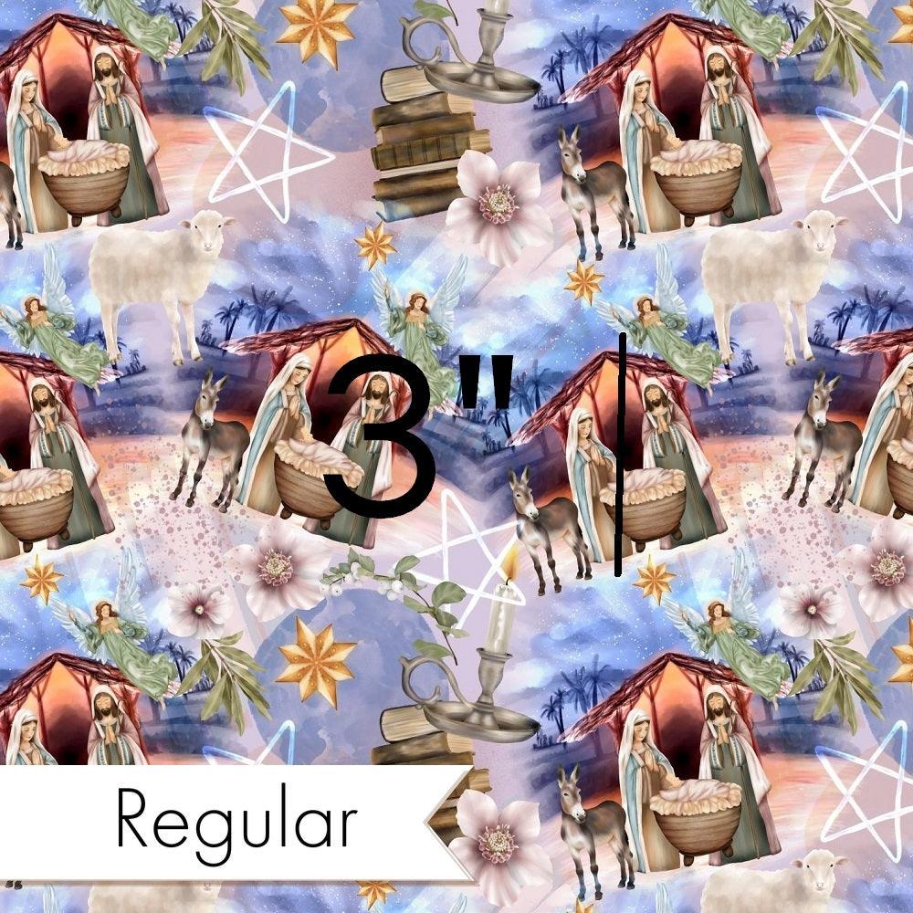 Christmas Design 108 Nativity Fabric – made-to-order custom fabric by the metre | Fabric by Missy Rose