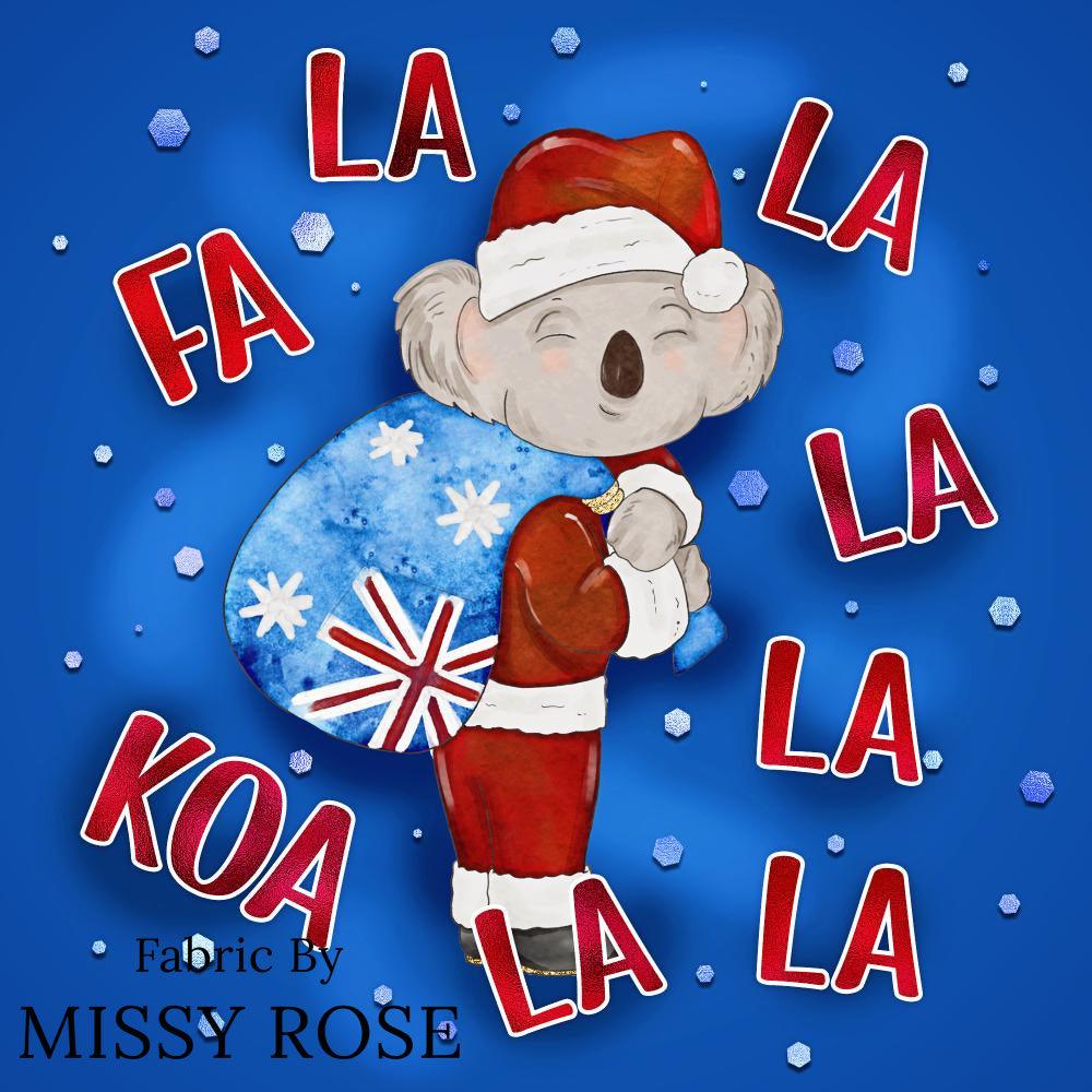 Christmas Design 11 Panel Fabric – premium custom printed fabric for sewing | Fabric by Missy Rose