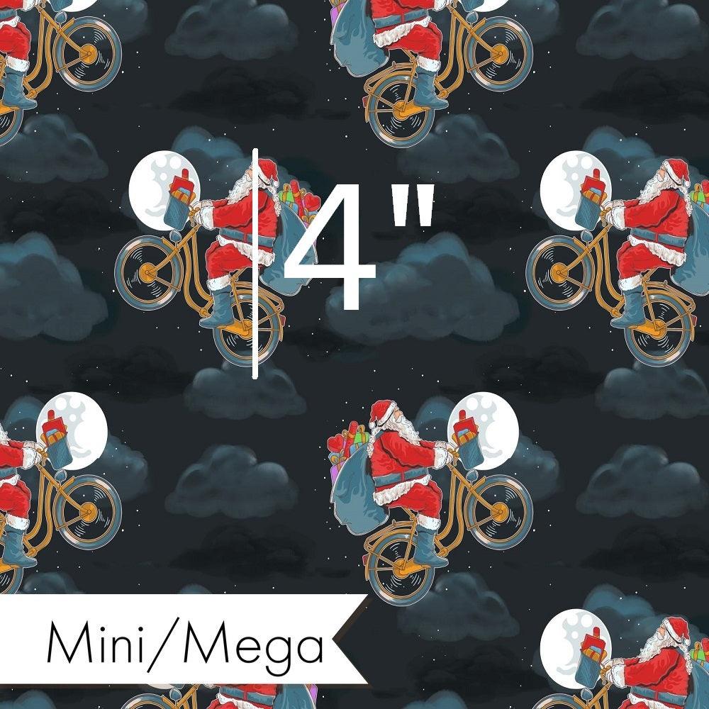 Christmas Design 111 Bicycle Fabric – pre-order designer fabric Australia | Fabric by Missy Rose