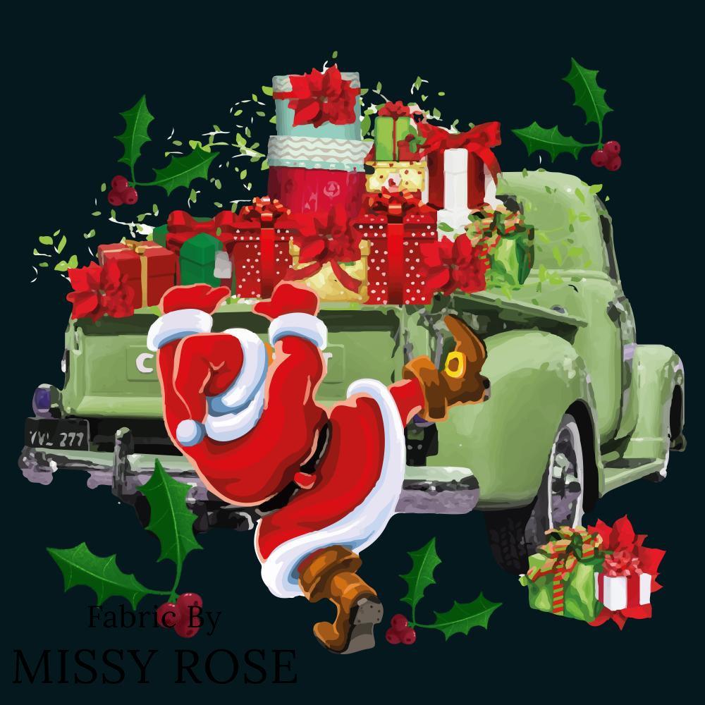 Christmas Design 113 Panel fabric – pre-order designer fabric Australia | Fabric by Missy Rose