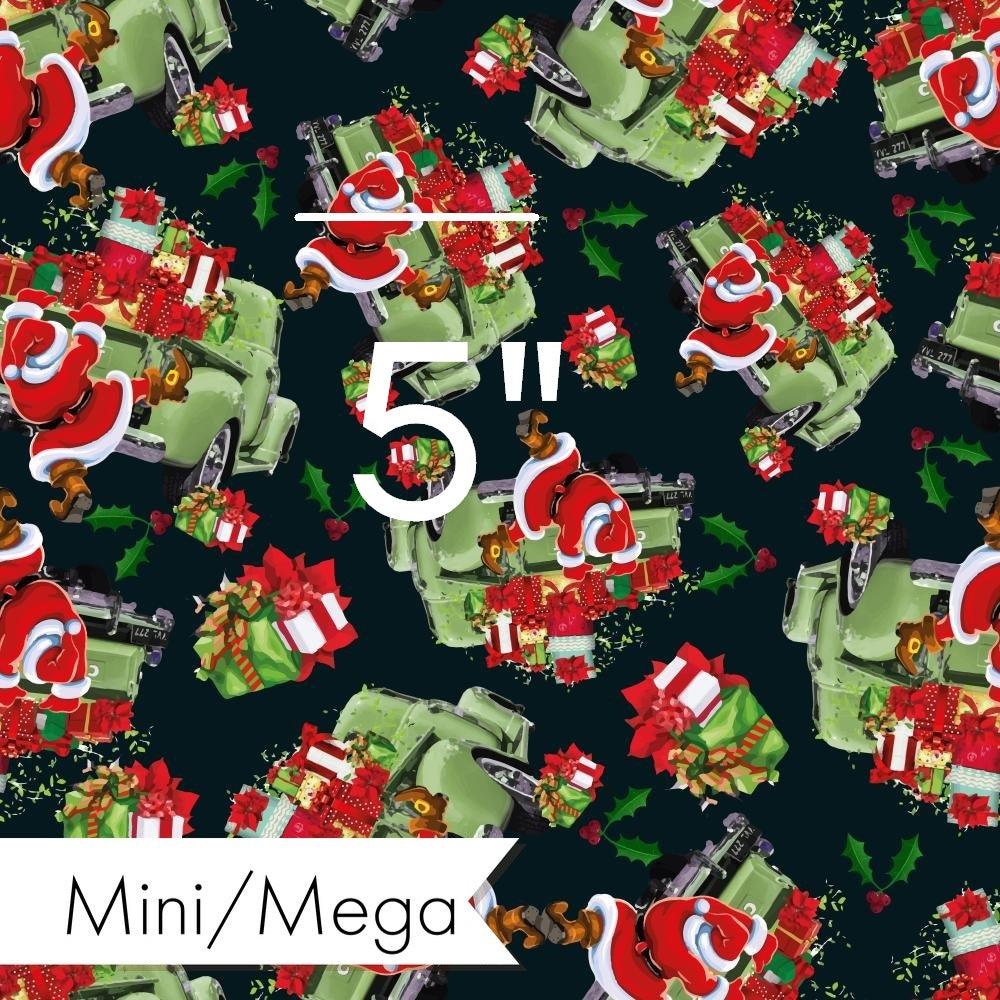 Christmas Design 113 Truck Fabric – made-to-order custom fabric by the metre | Fabric by Missy Rose