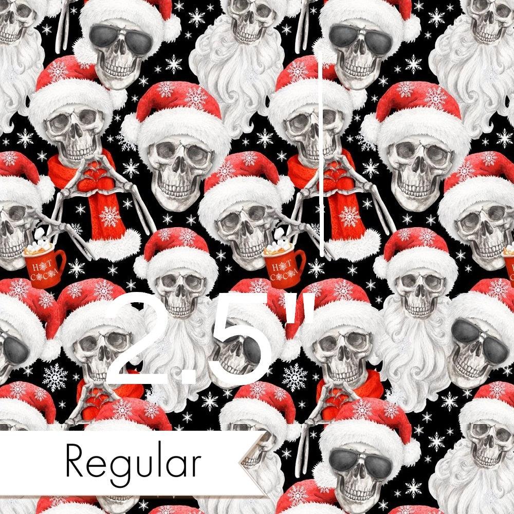 Christmas Design 115 Skulls Fabric – made-to-order custom fabric by the metre | Fabric by Missy Rose