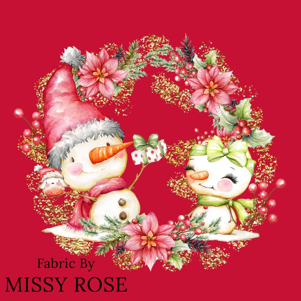 Christmas Design 116 Panel fabric – Australian custom printed fabric pre-order | Fabric by Missy Rose
