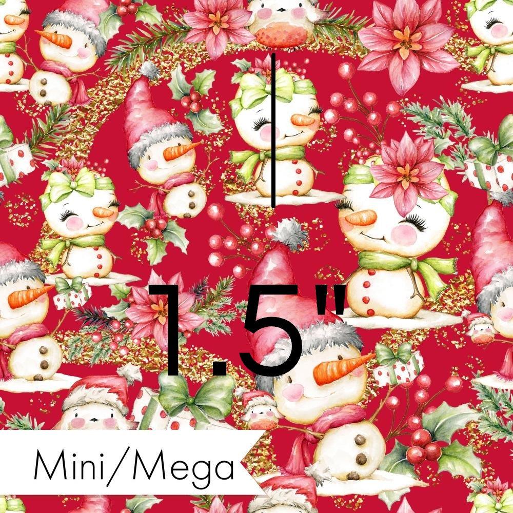 Christmas Design 116 Snow People Fabric – pre-order designer fabric Australia | Fabric by Missy Rose