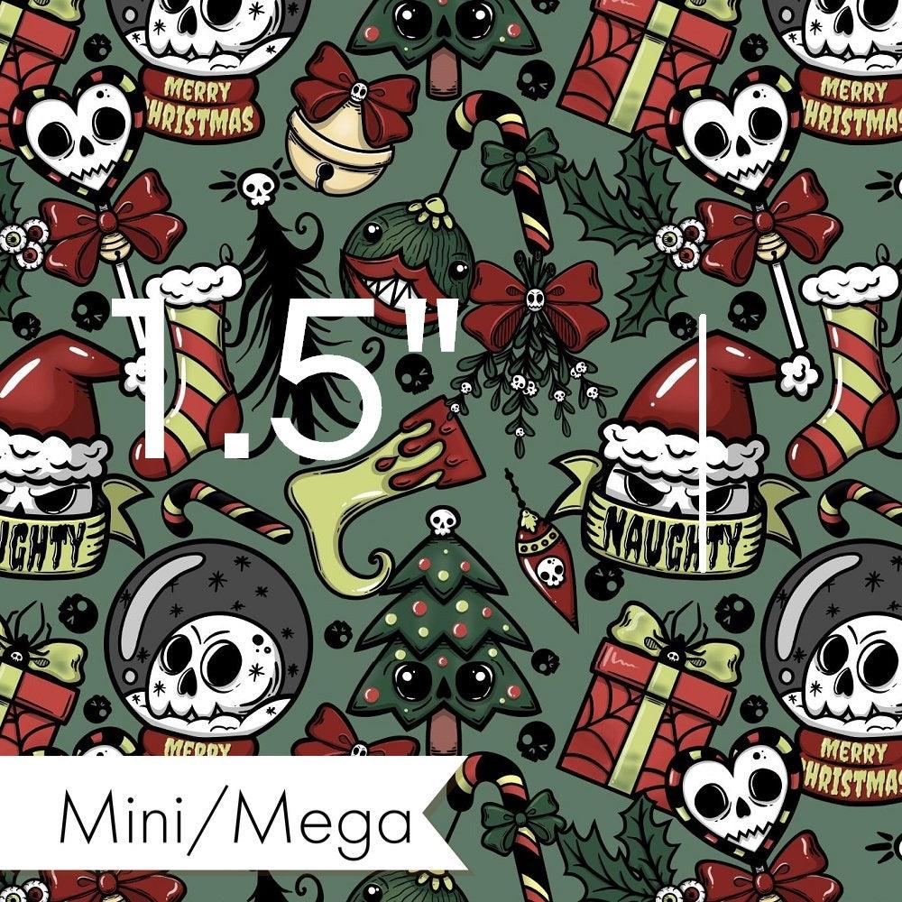 Christmas Design 117 Spooky Fabric – custom printed pre-order fabric Australia | Fabric by Missy Rose