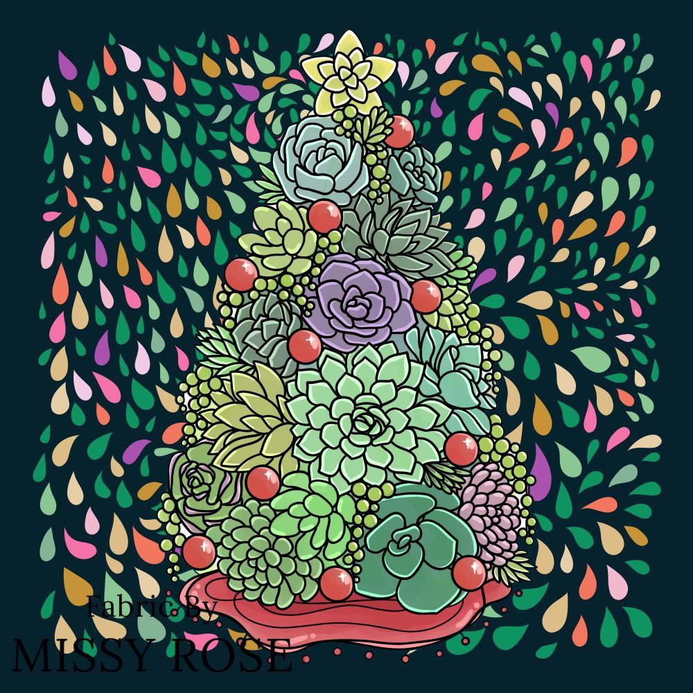 Christmas Design 118 Panel fabric – pre-order designer fabric Australia | Fabric by Missy Rose