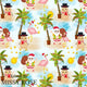 Christmas - Design 119 - Tropical Fabric