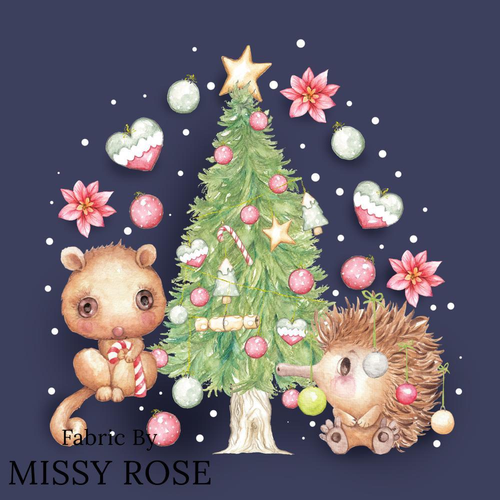 Christmas Design 12 Panel Fabric – pre-order designer fabric Australia | Fabric by Missy Rose