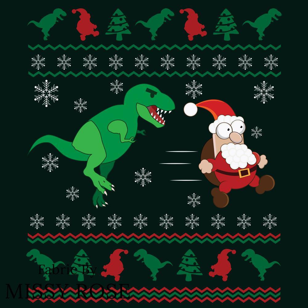 Christmas Design 120 Panel fabric – custom printed pre-order fabric Australia | Fabric by Missy Rose