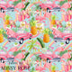 Christmas - Design 125 - Flamingo Fabric