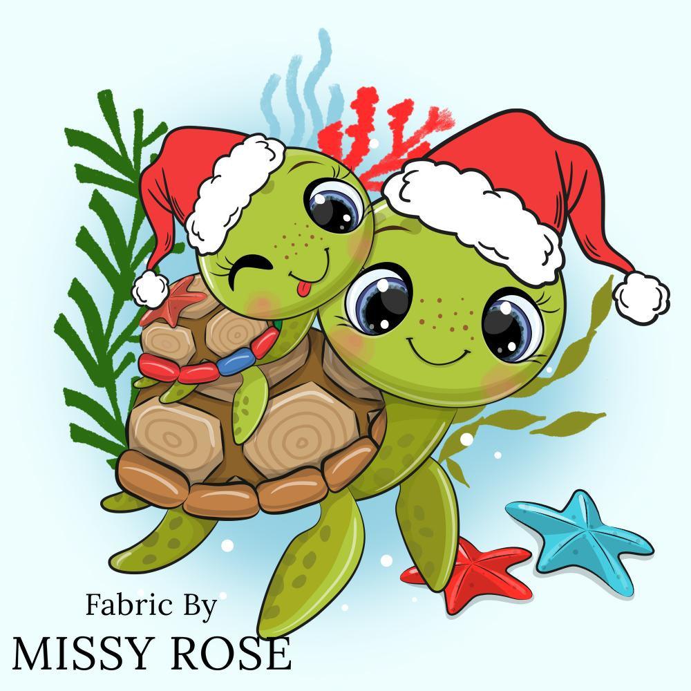 Christmas Design 126 Panel fabric – Australian custom printed fabric pre-order | Fabric by Missy Rose