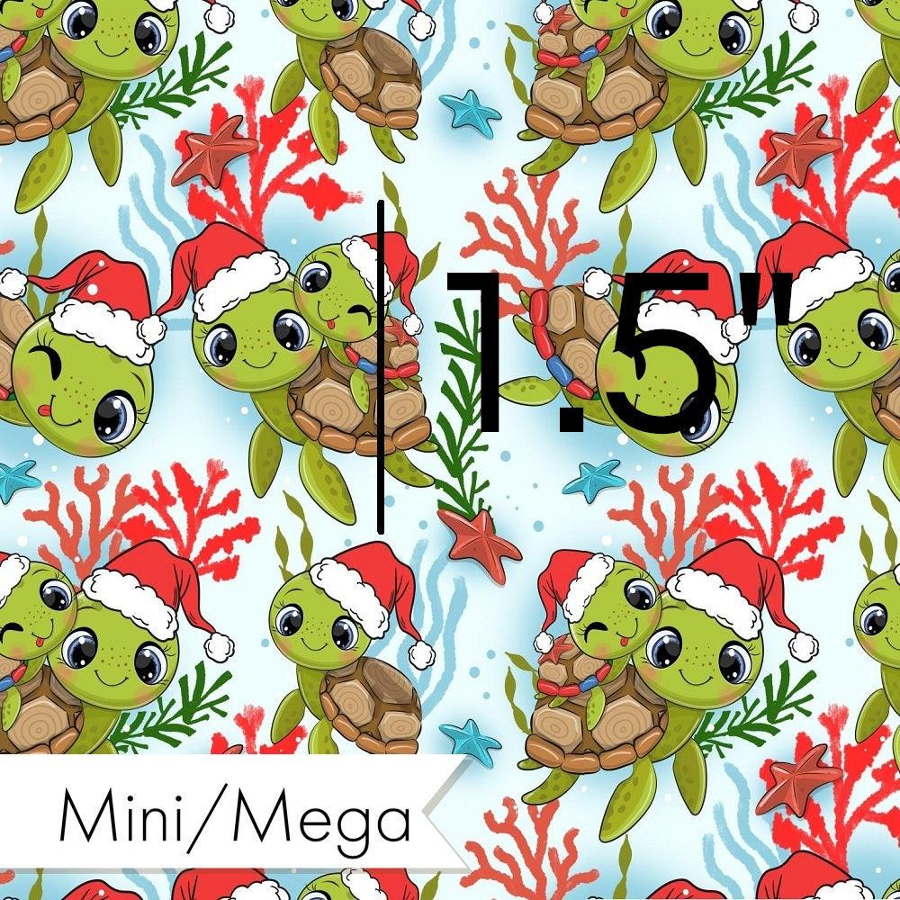 Christmas Design 126 Turtle Fabric – pre-order designer fabric Australia | Fabric by Missy Rose