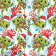 Christmas - Design 126 - Turtle Fabric