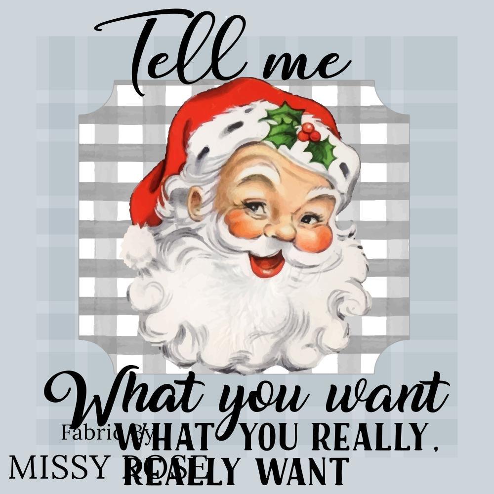 Christmas Design 127 Panel fabric – premium custom printed fabric for sewing | Fabric by Missy Rose