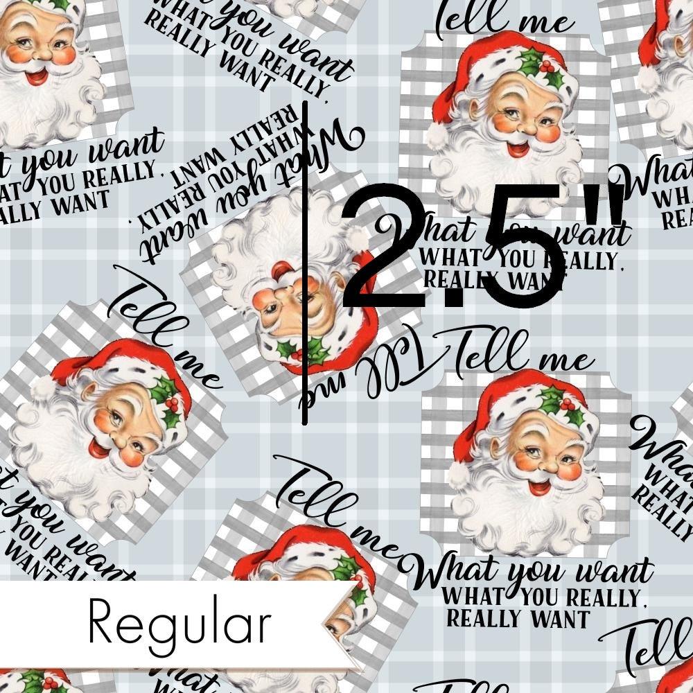 Christmas Design 127 Santa Fabric – pre-order designer fabric Australia | Fabric by Missy Rose