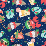Christmas - Design 128 - Beach Fabric