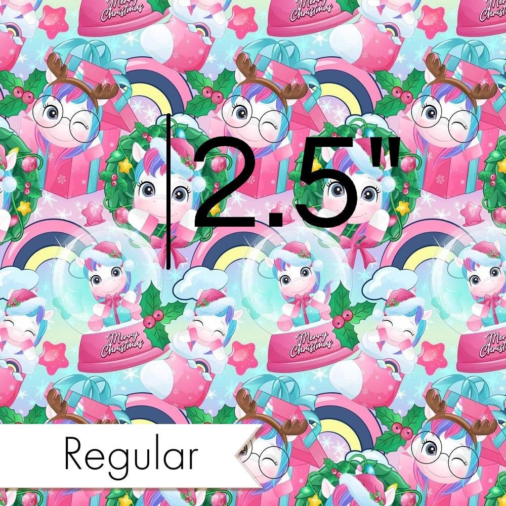 Christmas Design 129 Cute Unicorn Fabric – made-to-order custom fabric by the metre | Fabric by Missy Rose
