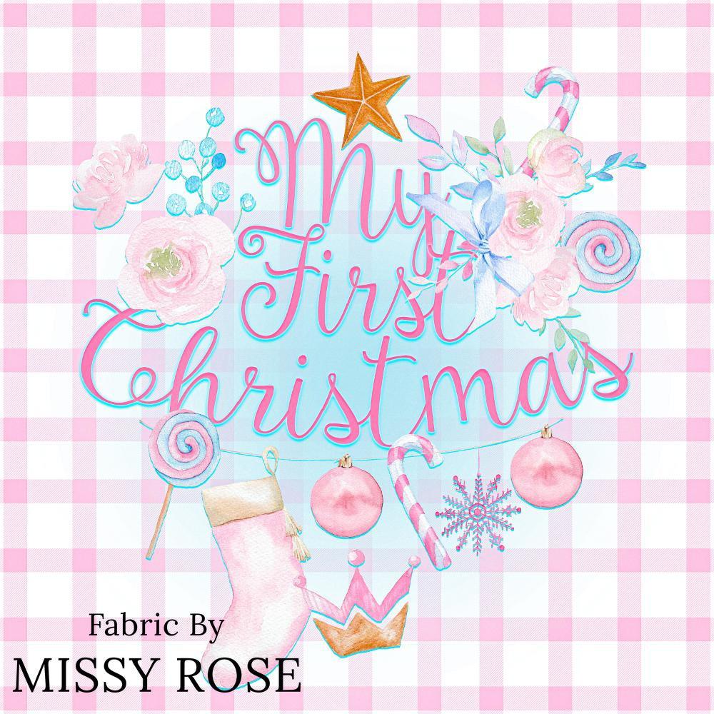 Christmas Design 131 Panel fabric – Australian custom printed fabric pre-order | Fabric by Missy Rose