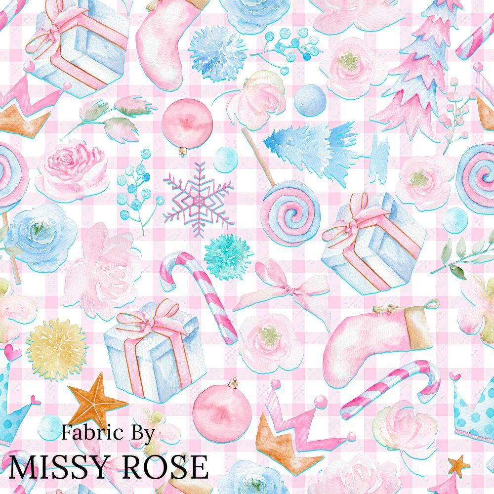 Christmas Design 131 Plaid Presents Fabric – Australian custom printed fabric pre-order | Fabric by Missy Rose