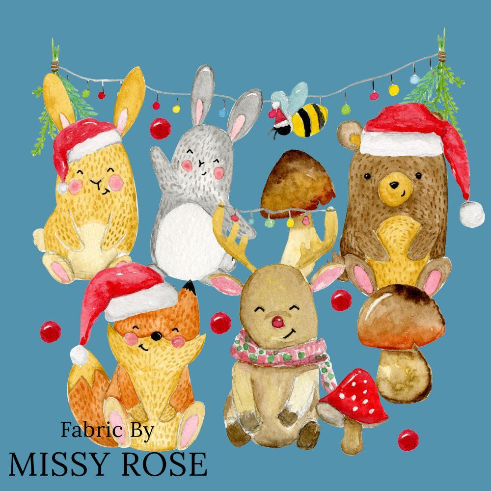Christmas Design 133 Panel fabric – pre-order designer fabric Australia | Fabric by Missy Rose