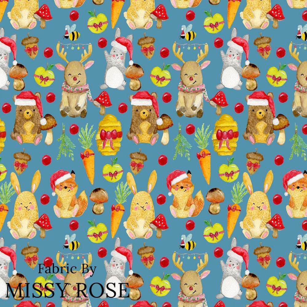 Christmas Design 133 Woodlands Fabric – made-to-order custom fabric by the metre | Fabric by Missy Rose
