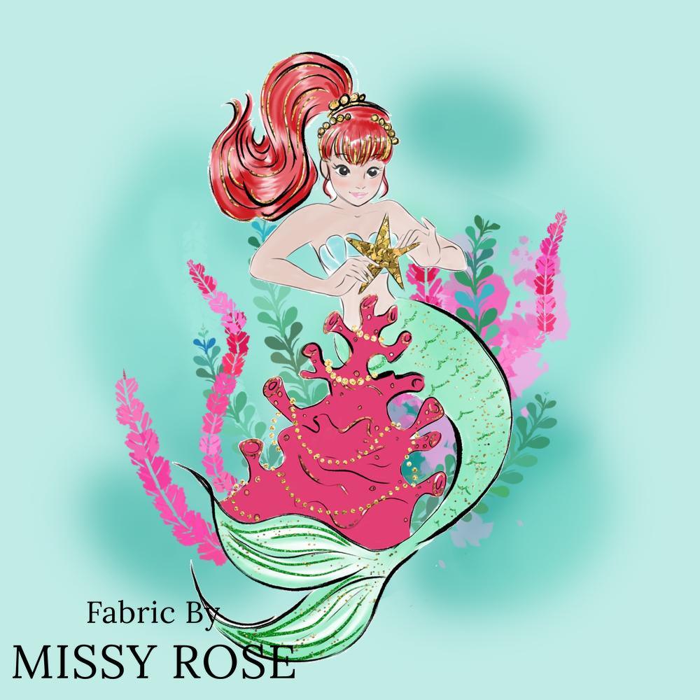 Christmas Design 134 Panel fabric – custom printed pre-order fabric Australia | Fabric by Missy Rose