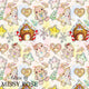 Christmas - Design 135 - Gingerbread Fabric