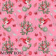 Christmas - Design 136 - Pink Mermaid Fabric