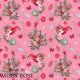 Christmas - Design 136 - Pink Mermaid Fabric