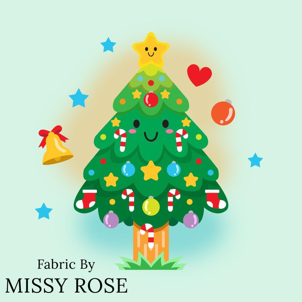 Christmas Design 138 Panel fabric – pre-order designer fabric Australia | Fabric by Missy Rose