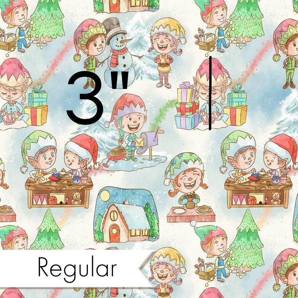 Christmas Design 139 Santa's Workshop Fabric – made-to-order custom fabric by the metre | Fabric by Missy Rose