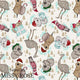 Christmas - Design 14 - Australian Animals Presents Fabric