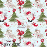 Christmas - Design 141 - Santa's Village Fabric