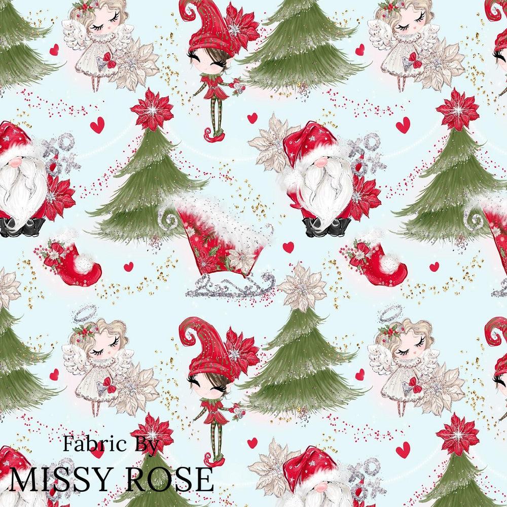 Christmas Design 141 Santa's Village Fabric – pre-order designer fabric Australia | Fabric by Missy Rose