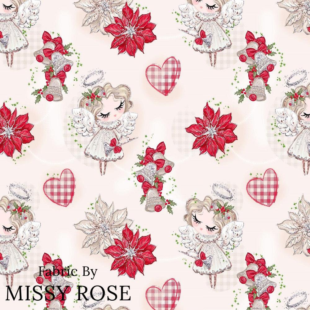Christmas Design 142 Angel Fabric – Australian custom printed fabric pre-order | Fabric by Missy Rose