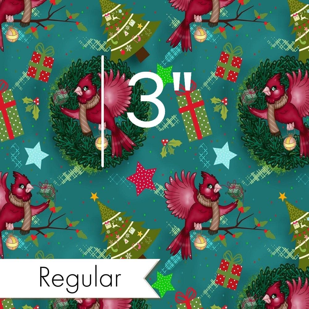 Christmas Design 143 Robin Fabric – pre-order designer fabric Australia | Fabric by Missy Rose
