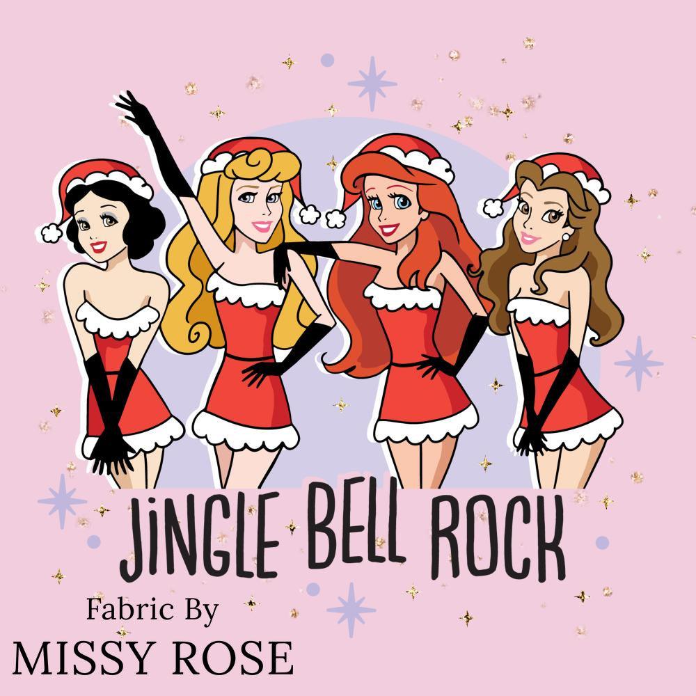 Christmas Design 144 Panel fabric – custom printed pre-order fabric Australia | Fabric by Missy Rose