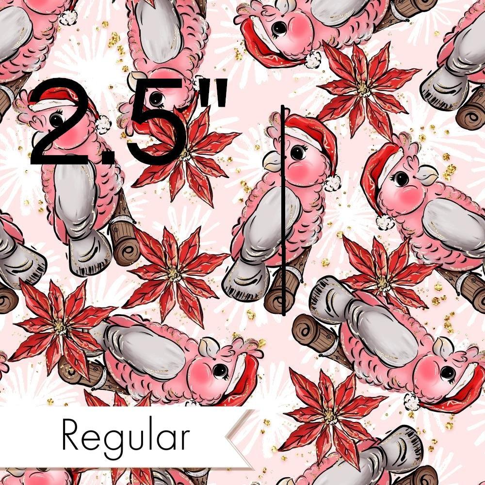 Christmas Design 147 Galah Fabric – pre-order designer fabric Australia | Fabric by Missy Rose