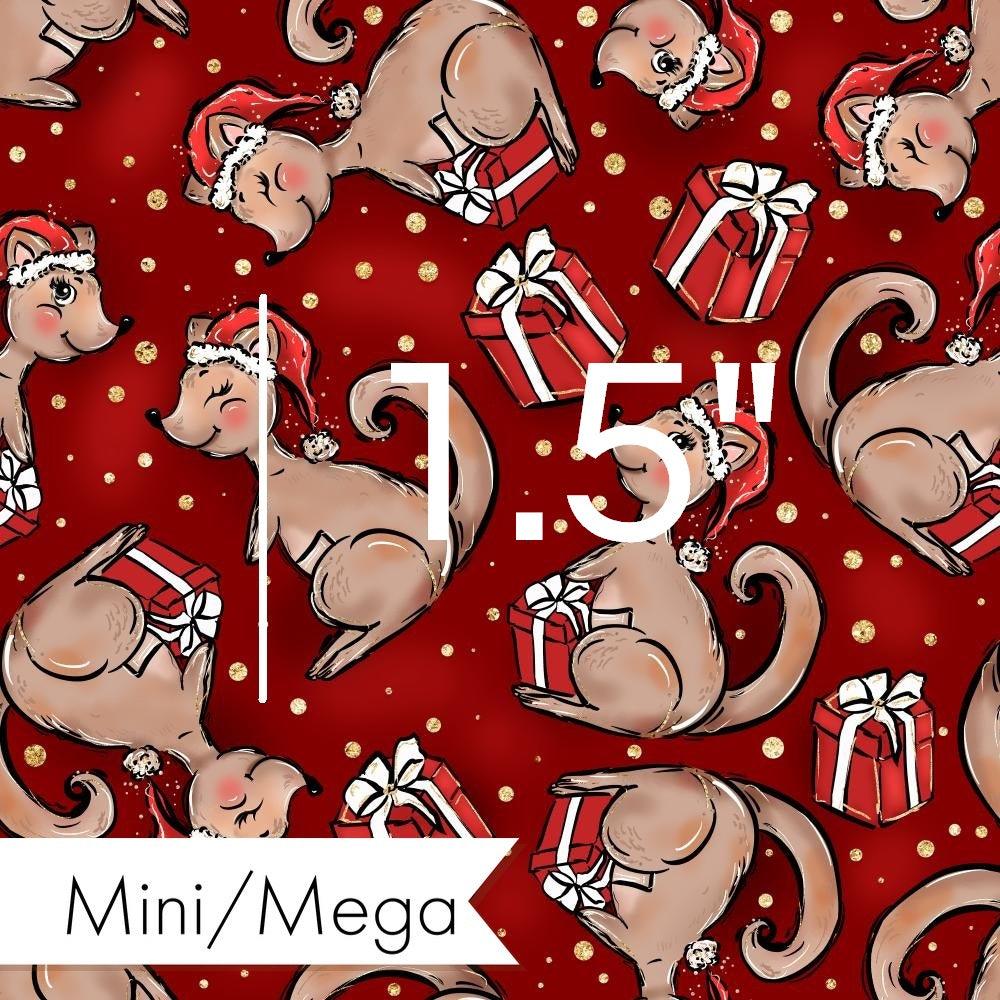 Christmas Design 148 Kangaroo Fabric – made-to-order custom fabric by the metre | Fabric by Missy Rose