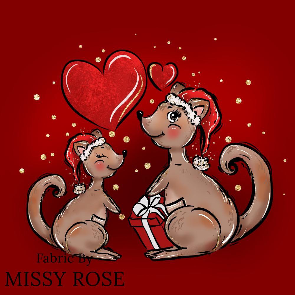 Christmas Design 148 Panel fabric – Australian custom printed fabric pre-order | Fabric by Missy Rose