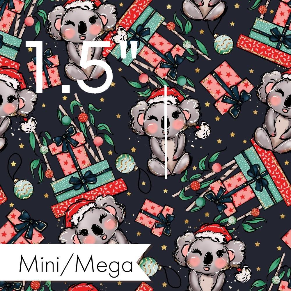 Christmas Design 149 Koala Fabric – Australian custom printed fabric pre-order | Fabric by Missy Rose