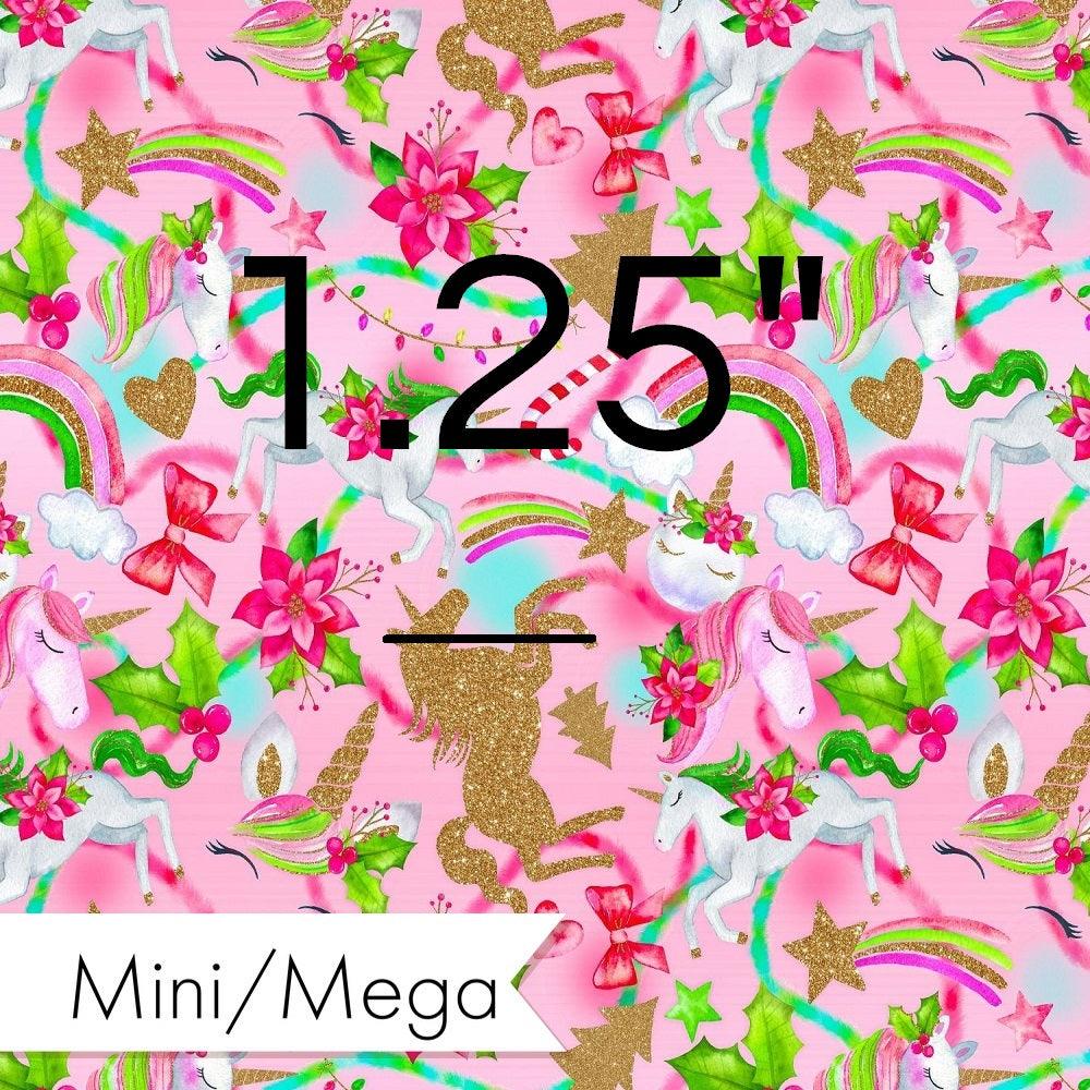 Christmas Design 150 Unicorn Fabric – premium custom printed fabric for sewing | Fabric by Missy Rose
